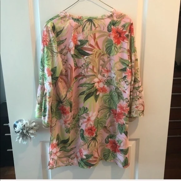 J. Jill Tropical Floral Top - Picture 7 of 16